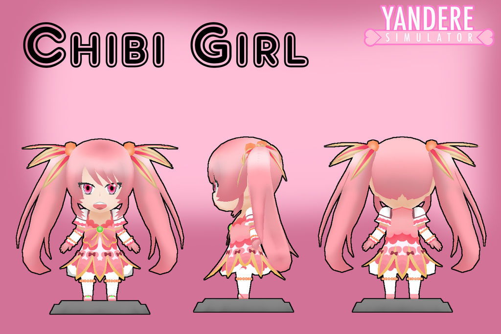 Yandere Simulator Anime Chibi Girl By Qvajangel On Deviantart