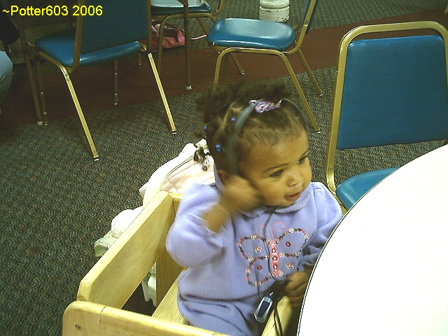 Lil Miss DJ In Training