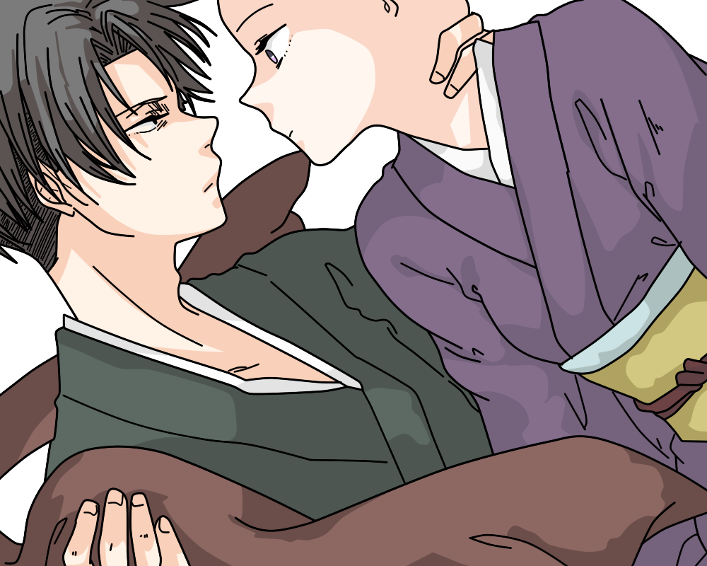 Levi x kimono base by Basemakerofdarkness on DeviantArt