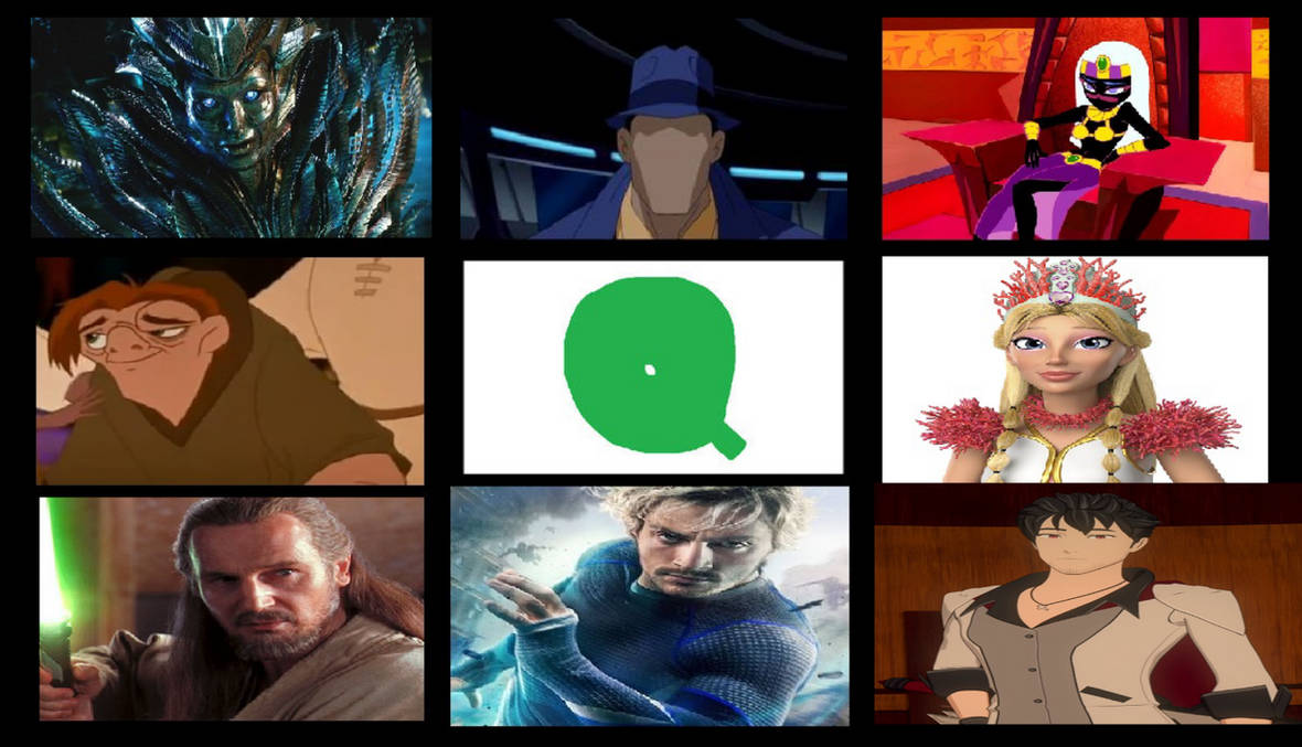 My Favorite Letter Q Characters by Ravingwarving on DeviantArt