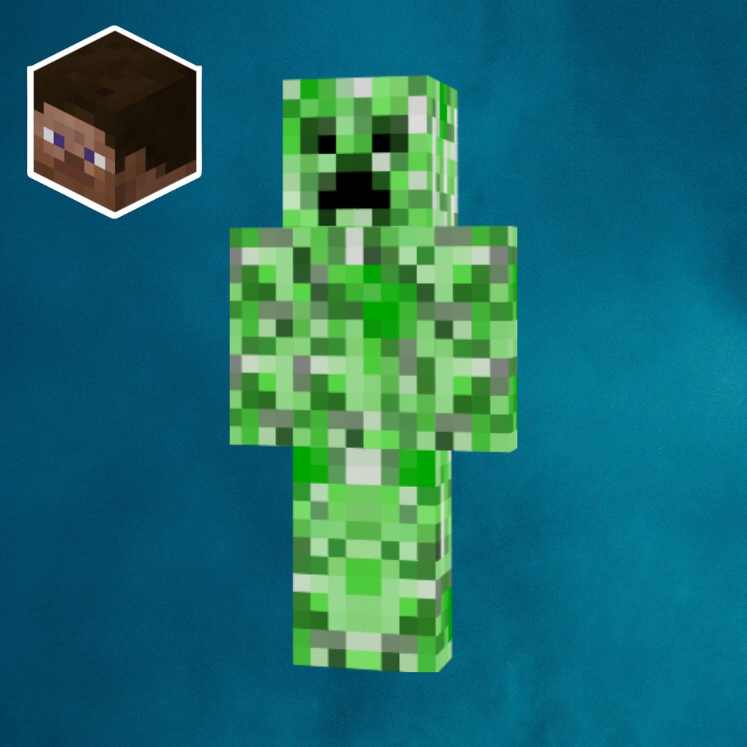 Minecraft - Creeper Skin | Review by MinecraftSkinsWorld on DeviantArt