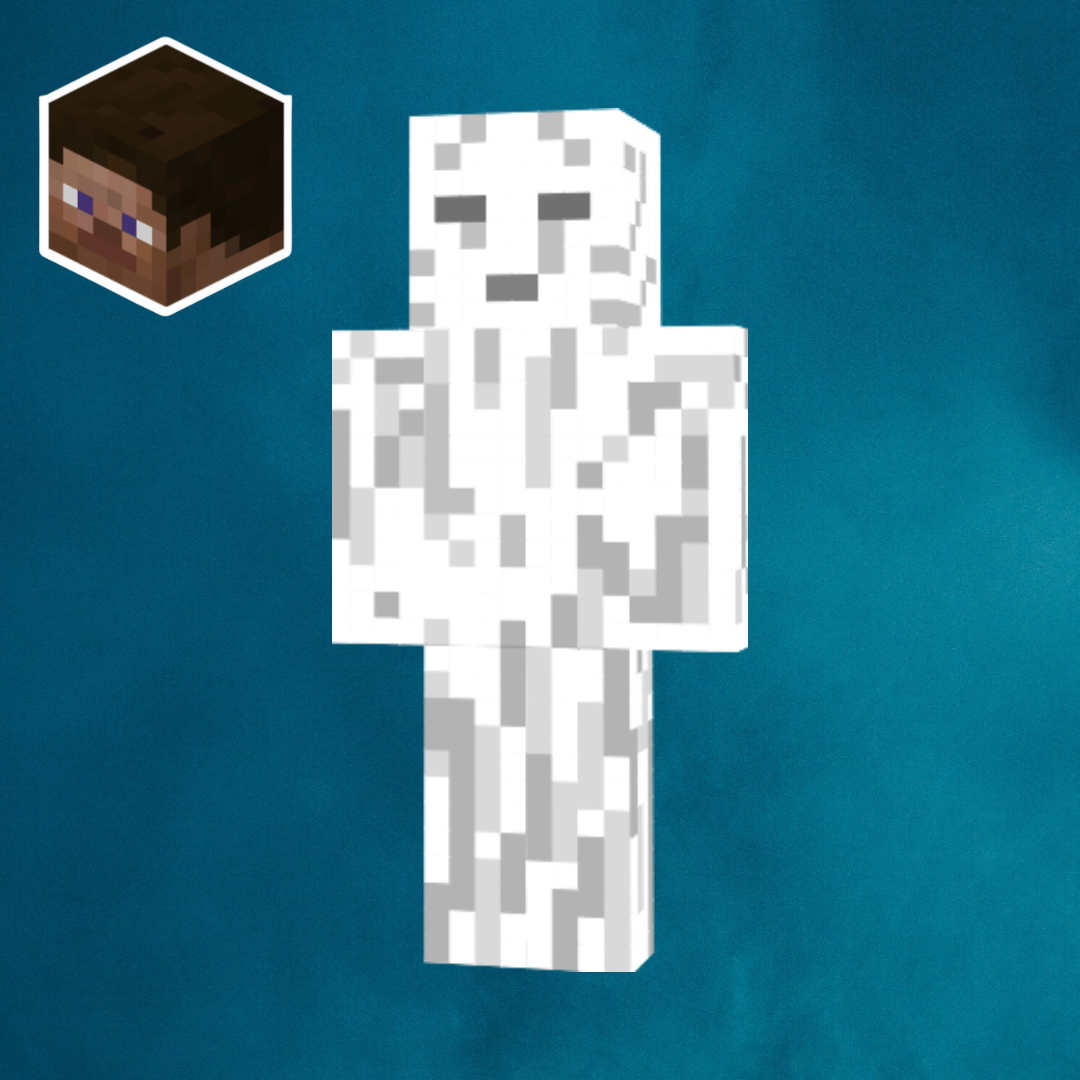Minecraft - Ghast Skin | Review by MinecraftSkinsWorld on DeviantArt