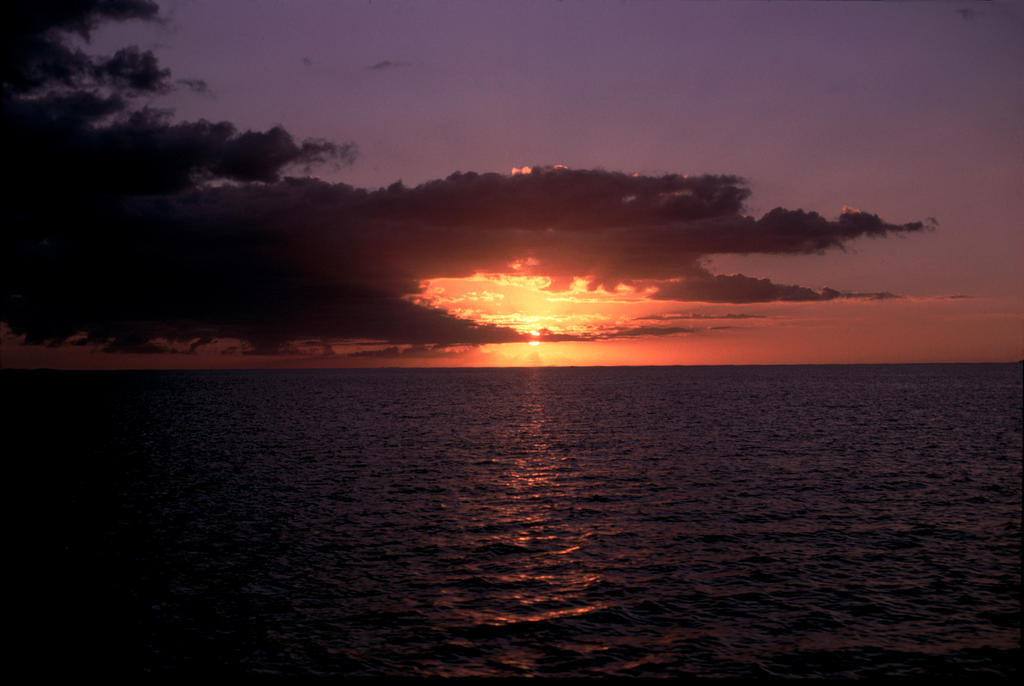 Sunset, South Pacific