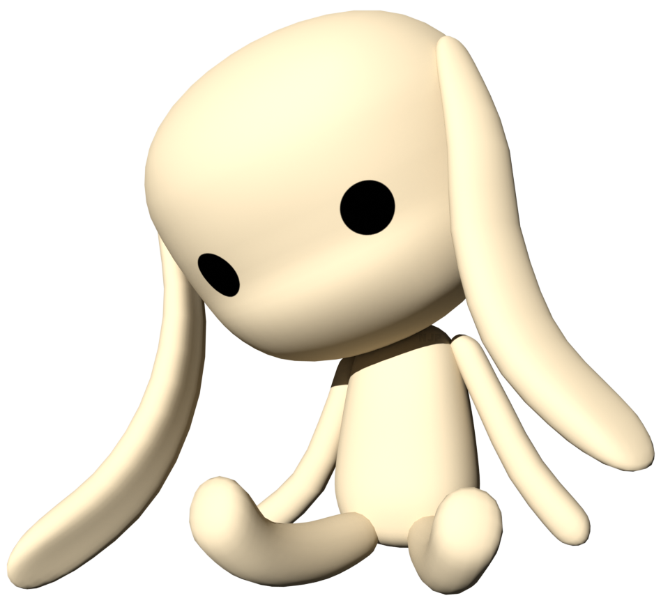 Grey Rabbit Render by NJPTwinBee on DeviantArt