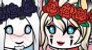Grimm and Roxxi Icons GIF [commission]