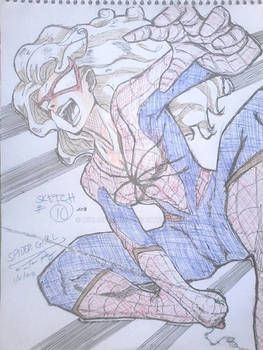 Sketch #10 Spider Girl