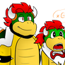 Bowser and Teen Bowser Jr