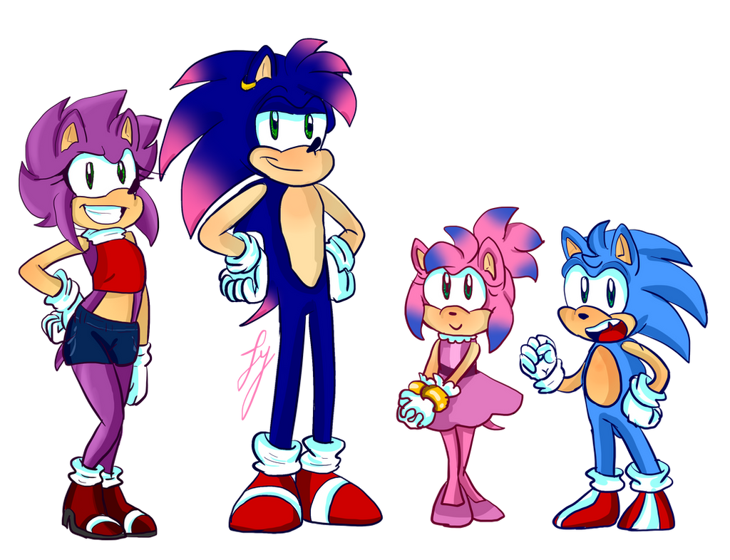Sonamy Children by Natsuko-the-Mun on DeviantArt