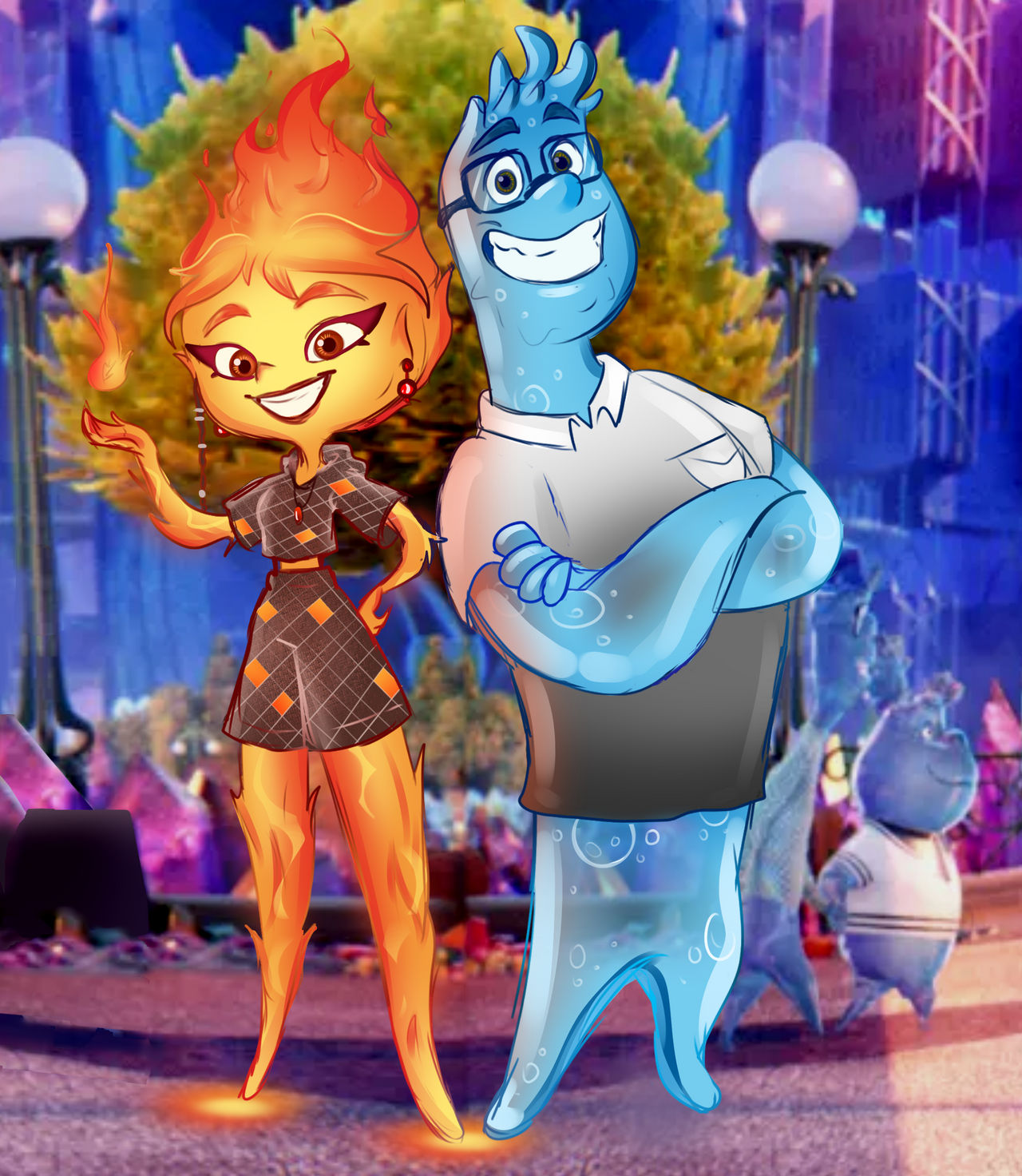 ELEMENTAL ME AND BF by Natsuko-the-Mun on DeviantArt