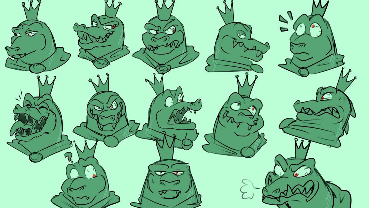 Ka Rool Mouse Head KING K ROOL SKETCHES by Natsuko-the-Mun on DeviantArt