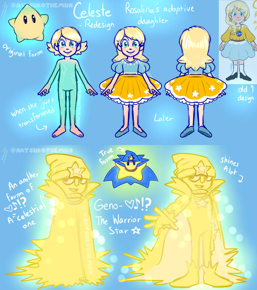 CELESTE AND GENOS DESIGNS by Natsuko-the-Mun on DeviantArt
