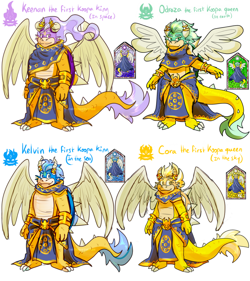 First Koopa 4 ANCIENT KOOPAS by Natsuko-the-Mun on DeviantArt