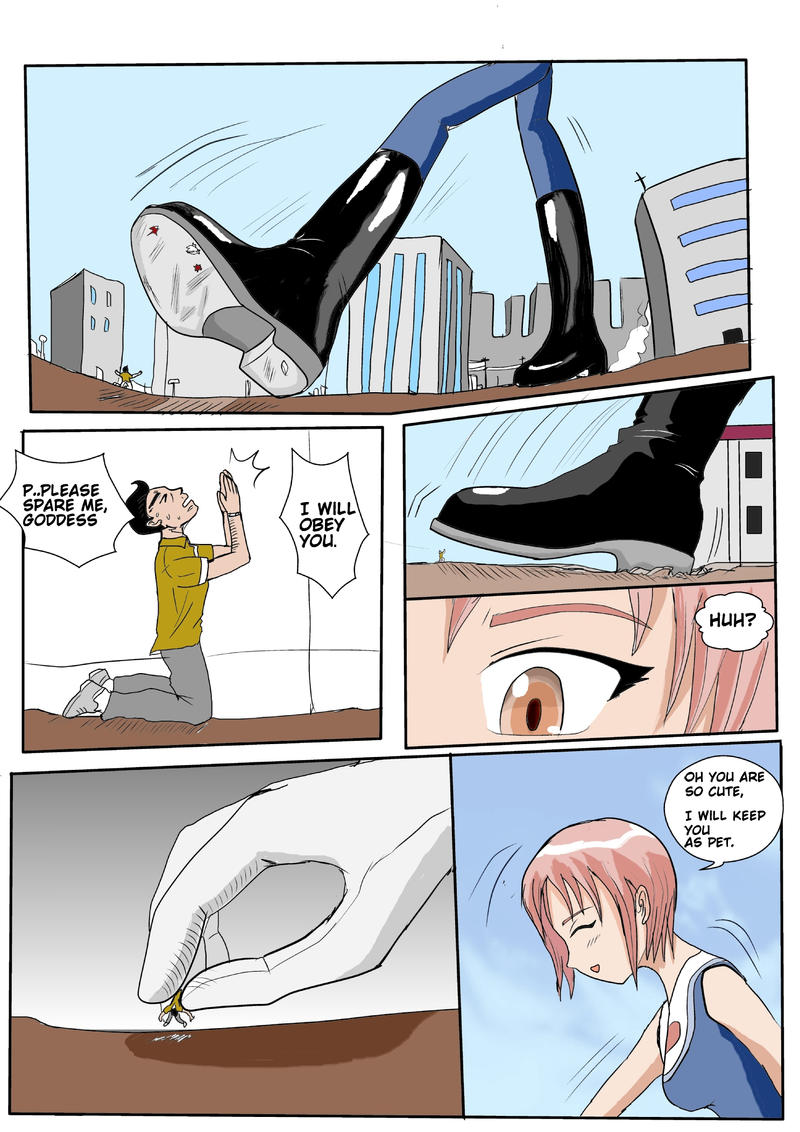 Giantess Encounter By Giorunog On Deviantart 