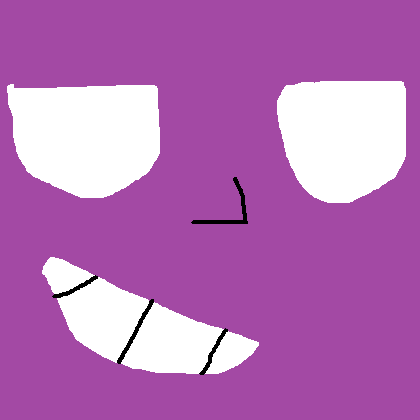 Free Purple Guy Roblox Face By Codycoimc102 On Deviantart - roblox face painting