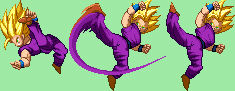 SSJ2 Gohan kick by deviantarter1236 on DeviantArt