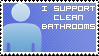 Bathroom Stamp