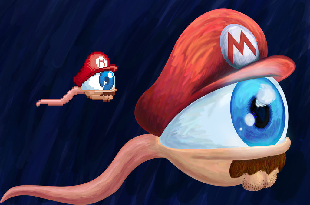 Super Mario Eyeball - WIP by IanSkelskey on DeviantArt