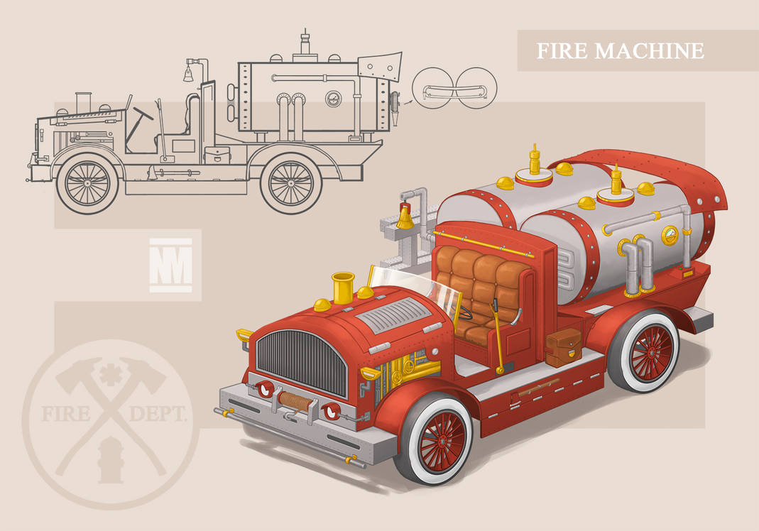 Feury Machine Image Fire Machine by Bear1037 on DeviantArt