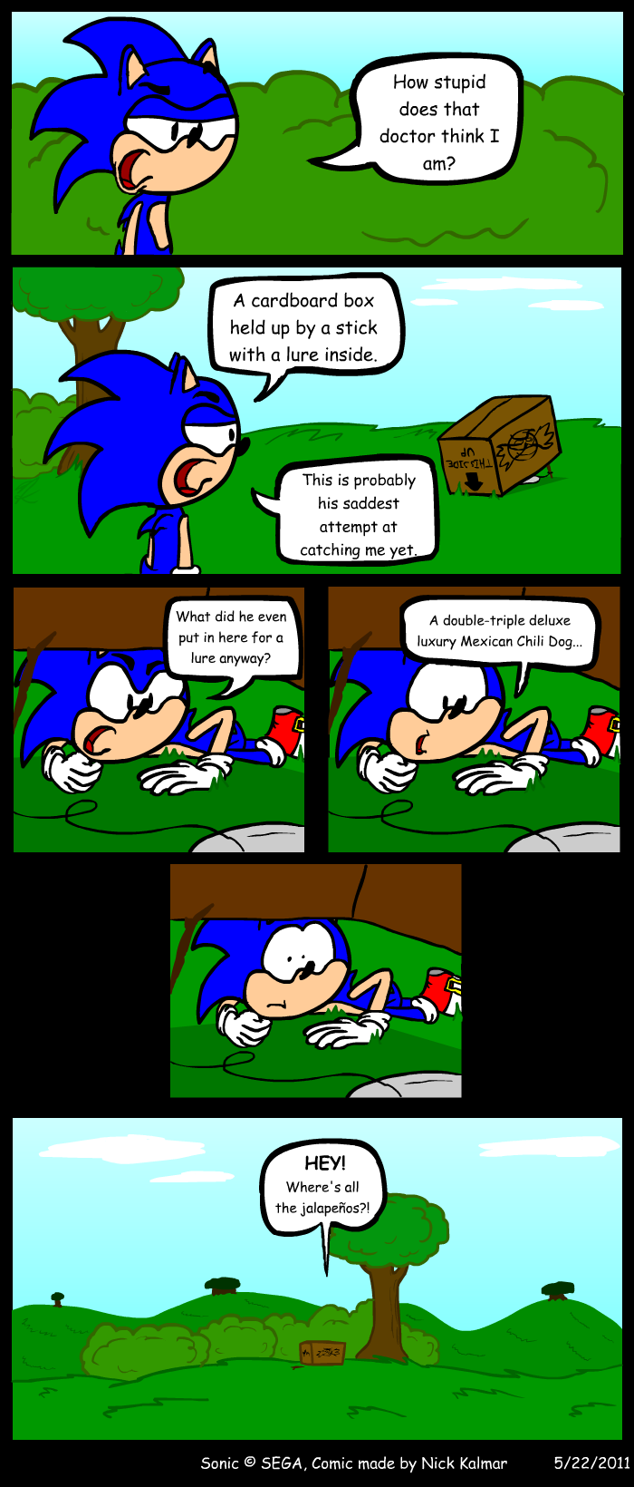 Sonic the Hedgehog 1991 Manga - RAWR! by PaperBandicoot on DeviantArt