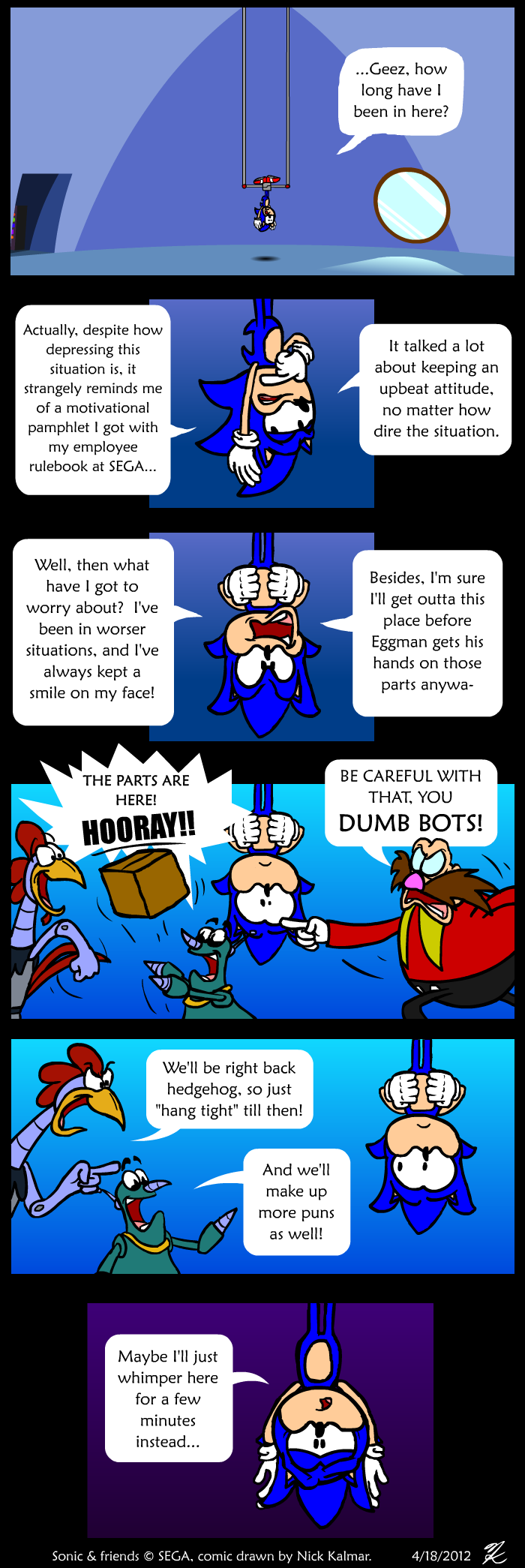 Sonic Comic: Captured-Pt.8