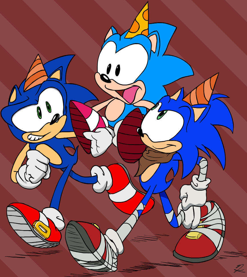 Sonic Show 25th Art: Sonic!