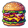 hamburger (no outline)