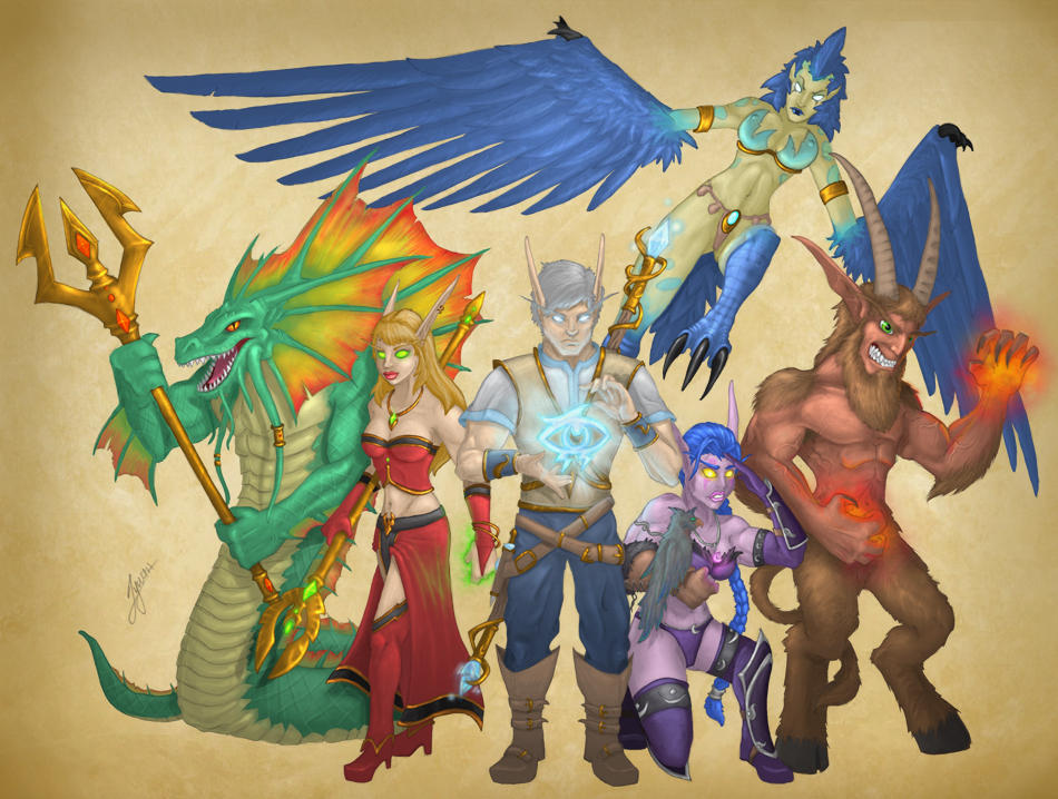 races of same origin by DuszanB on DeviantArt