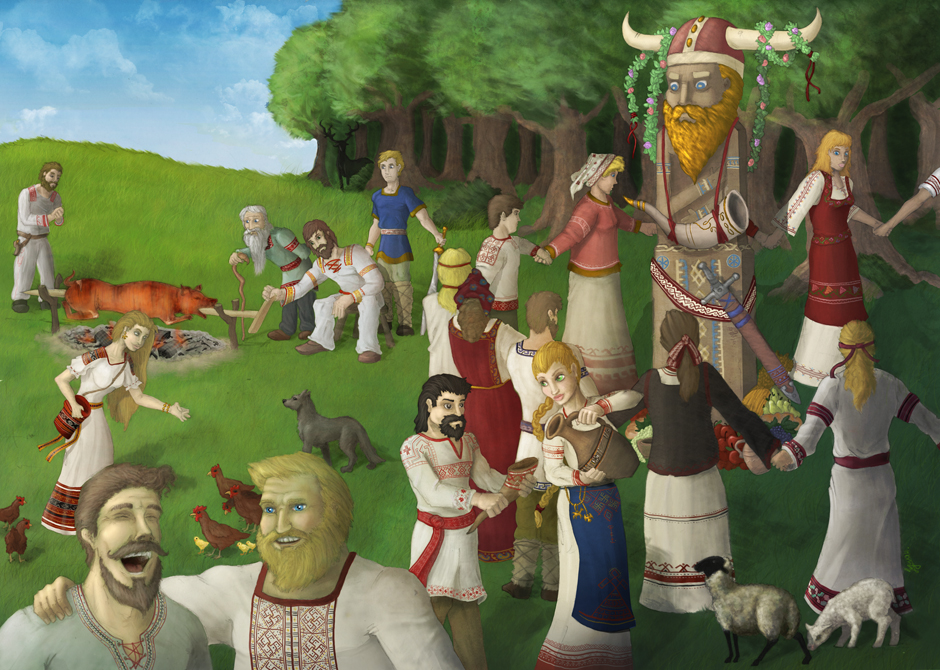 Slavic Feast by DuszanB