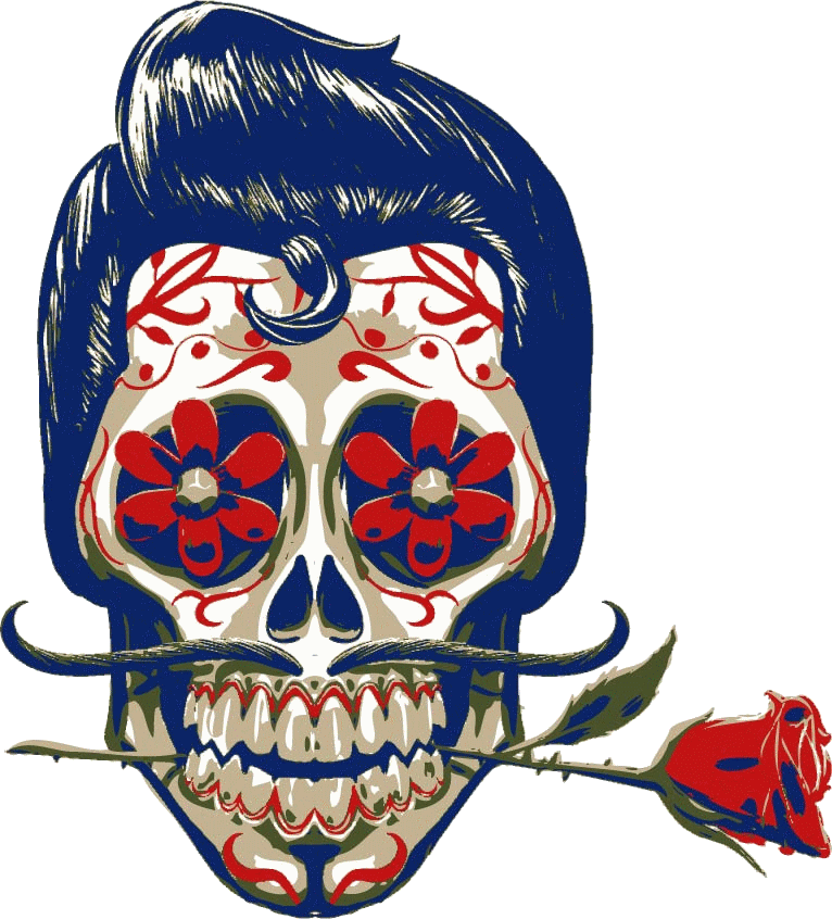 Mexican Skull 2 wear