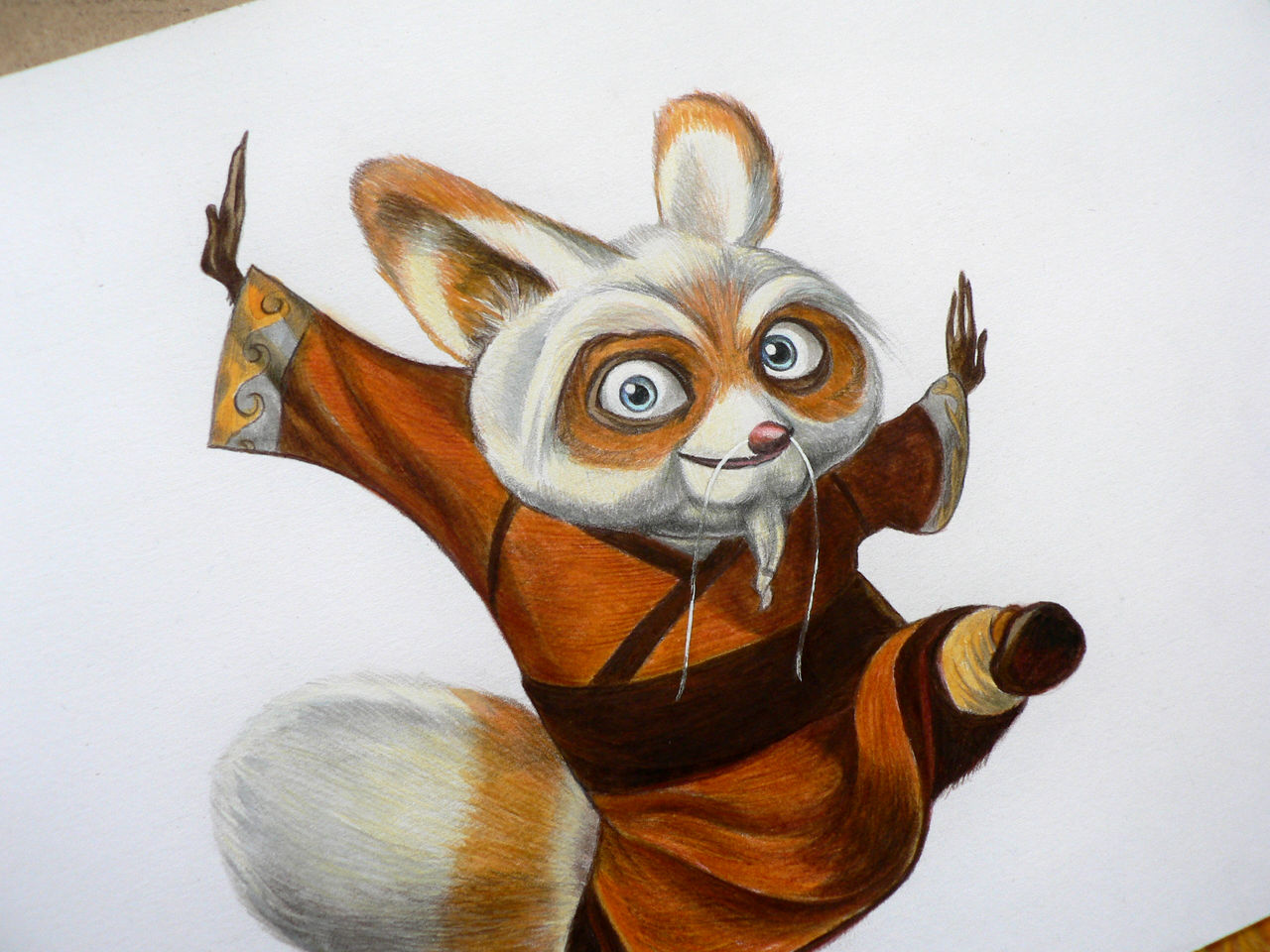 How To Draw Master Shifu From Kung Fu Panda