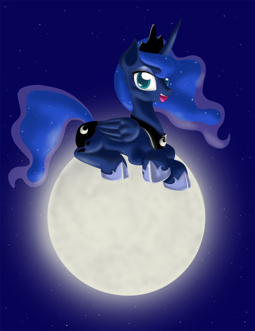 Luna on The Moon