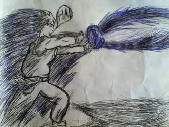 Realistic Goku/Kamehameha Pen