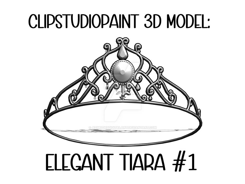 Diadem 3D models - Sketchfab