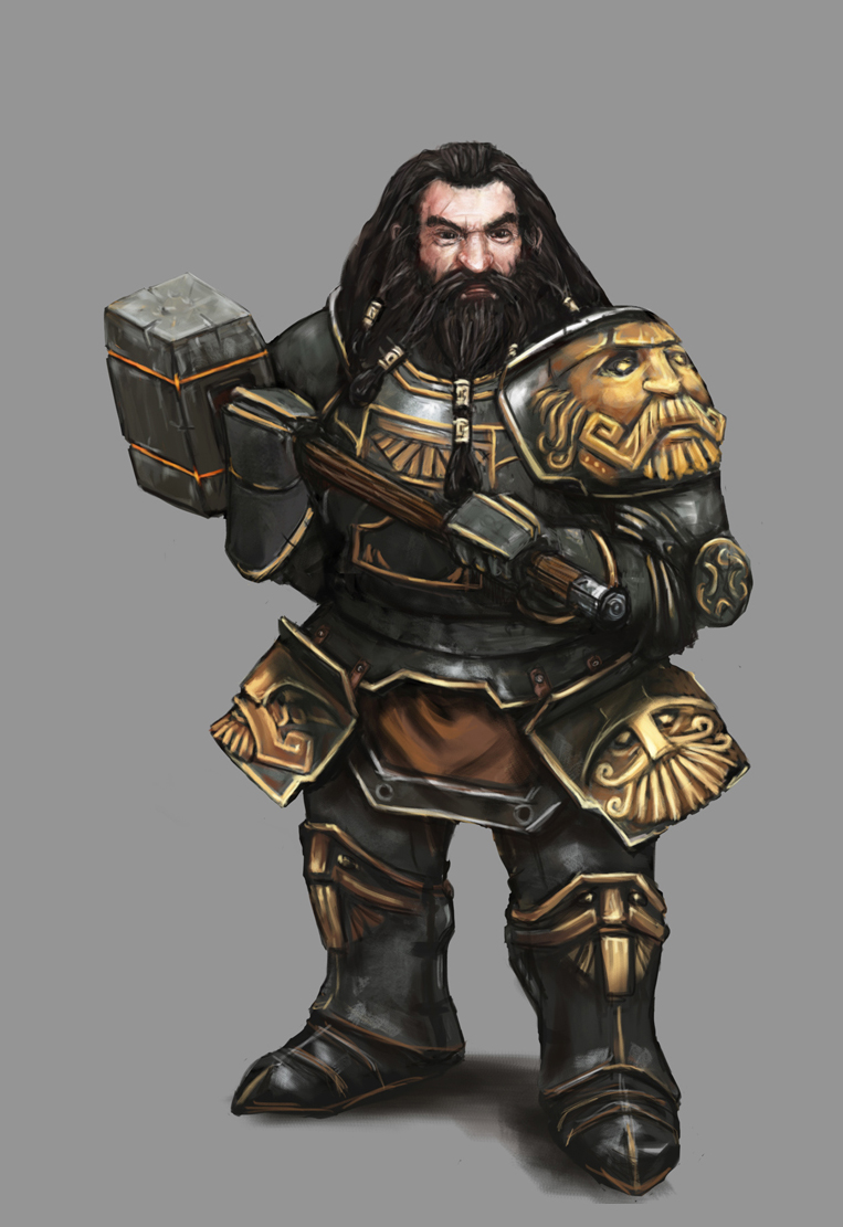 Dwarven Paladin - Algadon