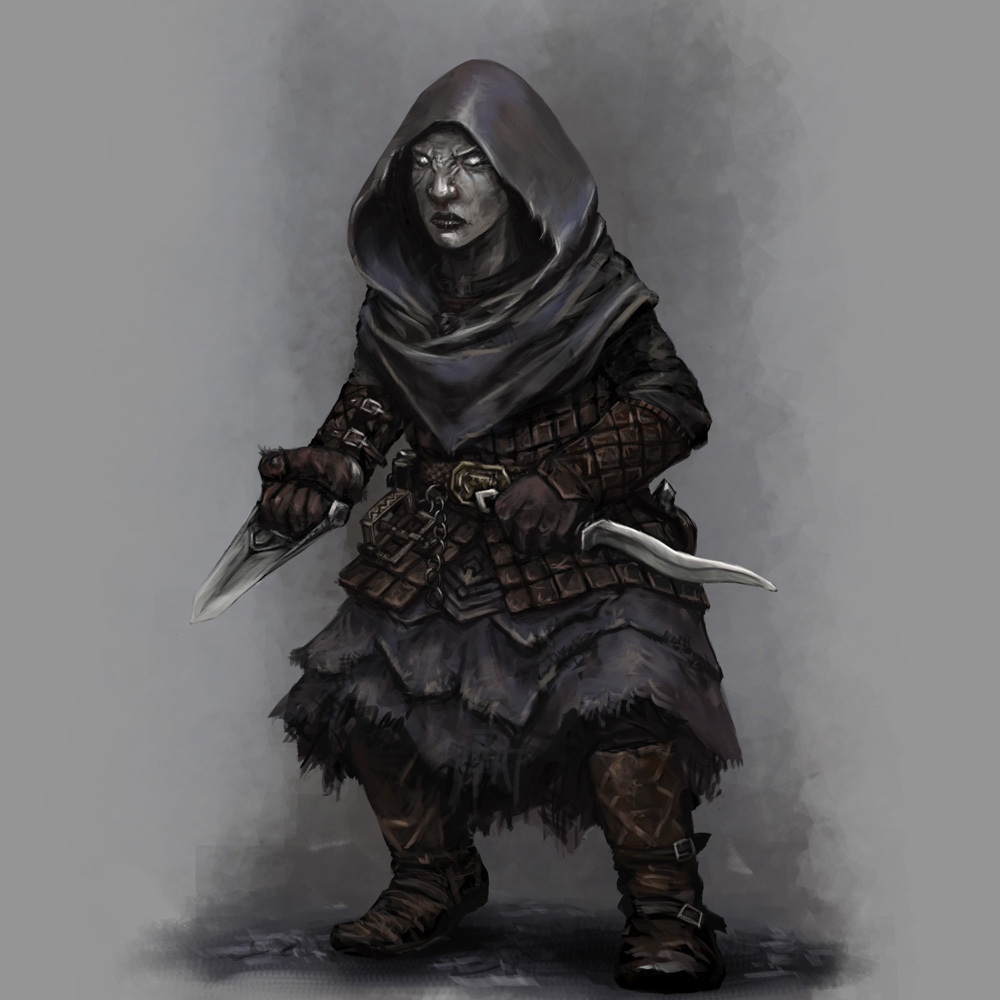 Duergar Rogue by Seraph777 on DeviantArt