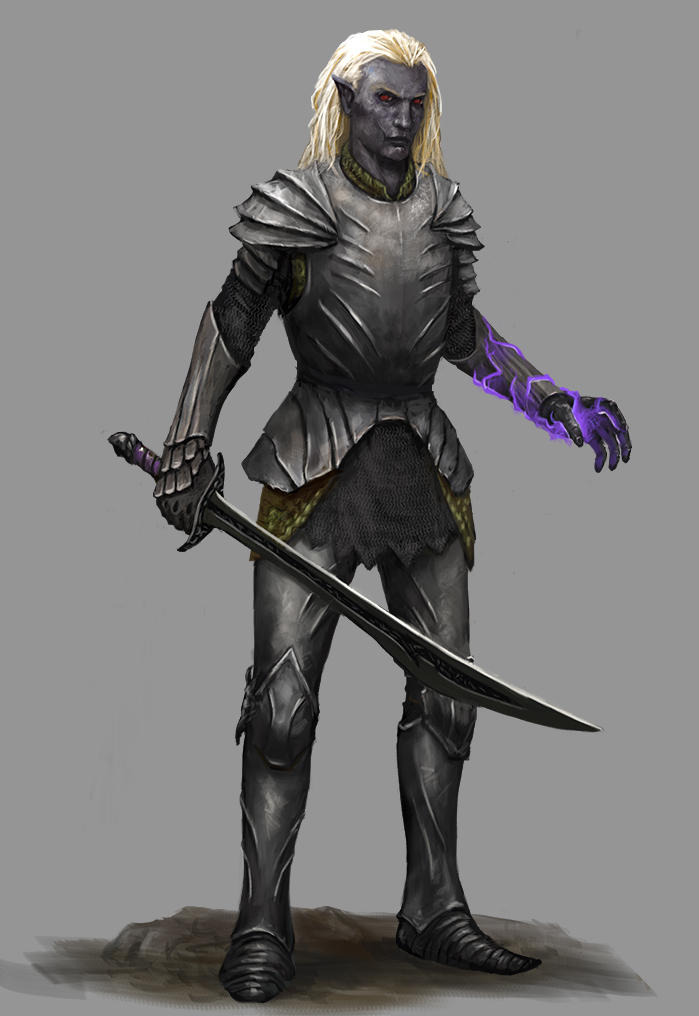 Drow Warrior by Seraph777 on DeviantArt