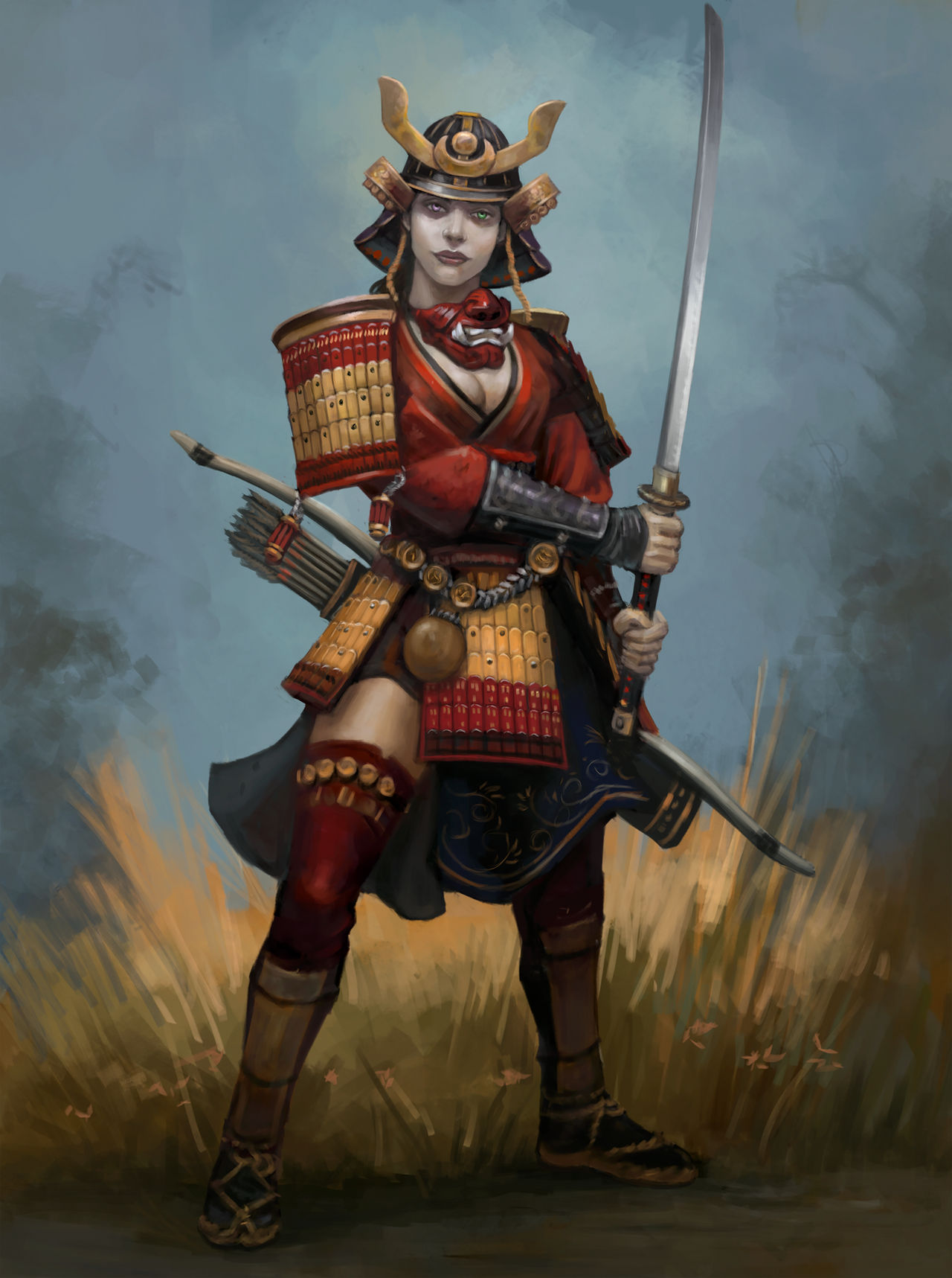 Samurai - Commission by Seraph777 on DeviantArt