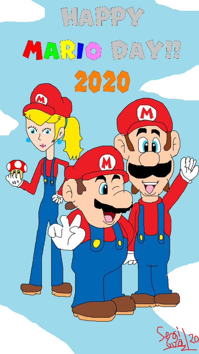 Happy Mario Day 2020 by sergi1995 on DeviantArt