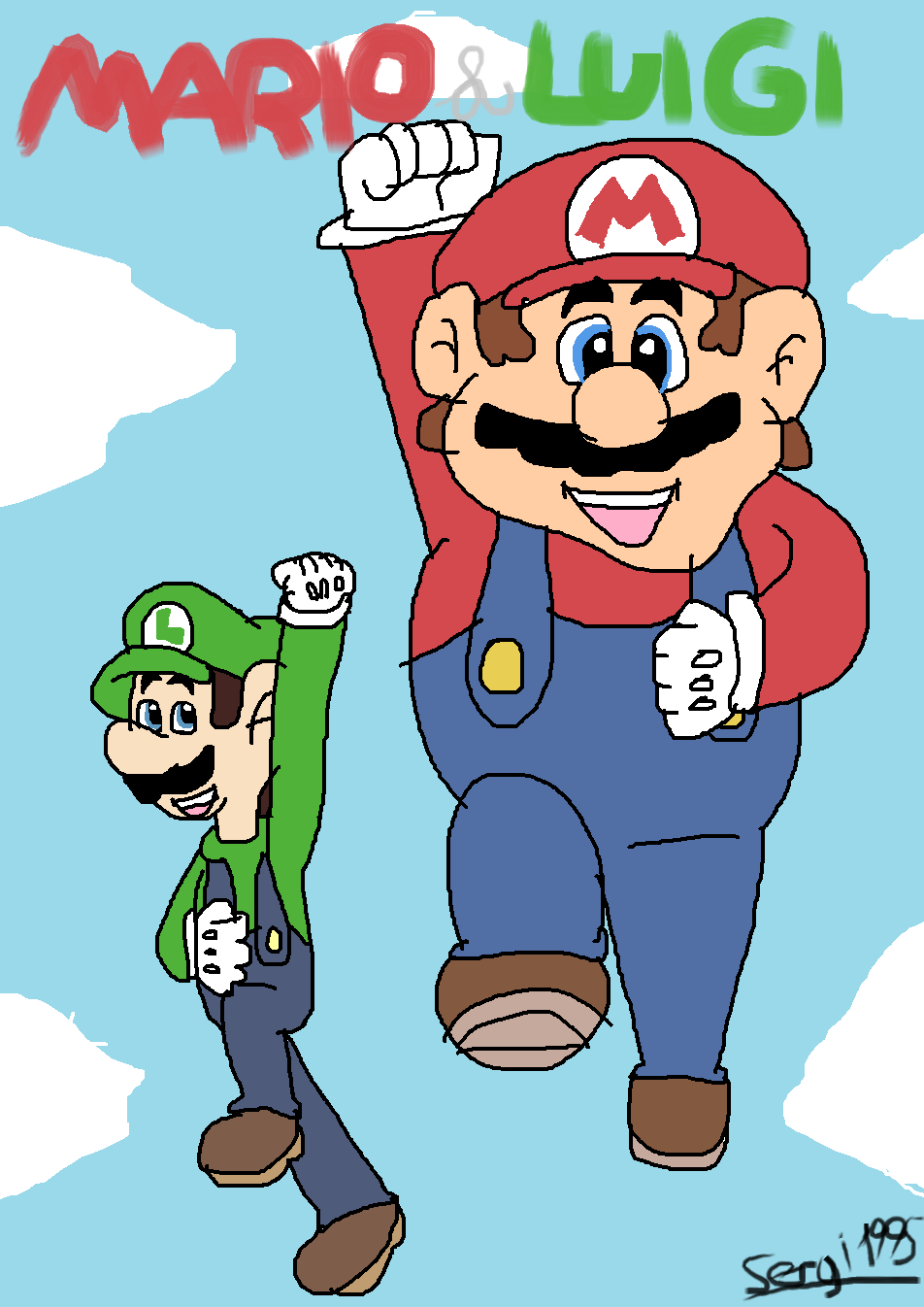 Super Mario : Luigi Sketches by FrancoisL-Artblog on DeviantArt