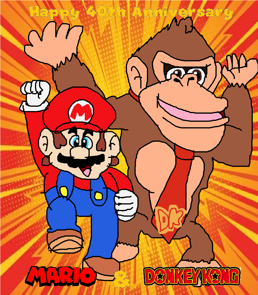 Mario And Donkey Kong 40th Anniversary By Sergi1995 On DeviantArt mario-and-donkey-kong-40th-anniversary-by-sergi1995-on-deviantart
