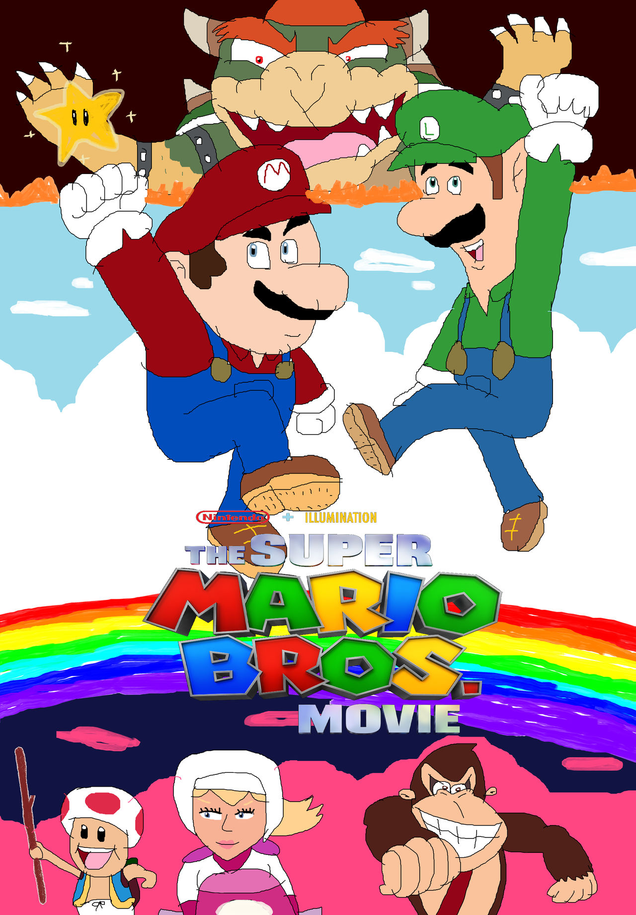 The Super Mario Bros. Movie on Netflix by Godzilla990 on DeviantArt