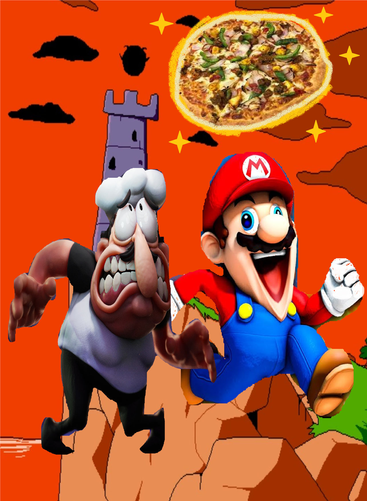 Stream (WIP) pizza tower mario by Splurgy