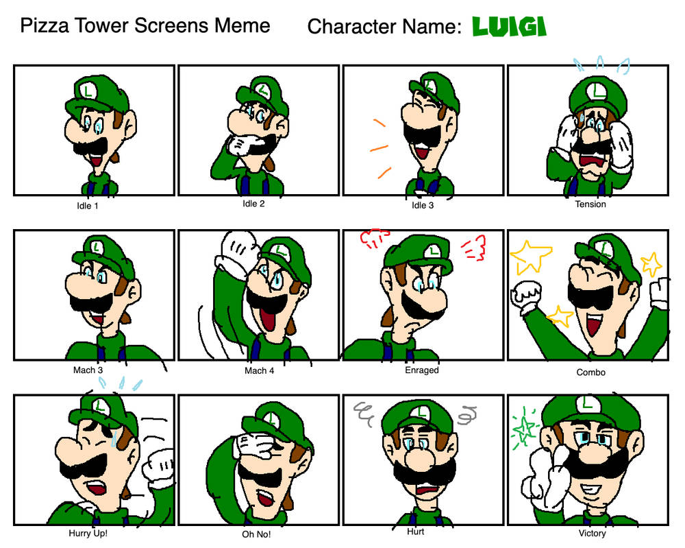 Luigi Tower V1.1 Download Now! : r/PizzaTower