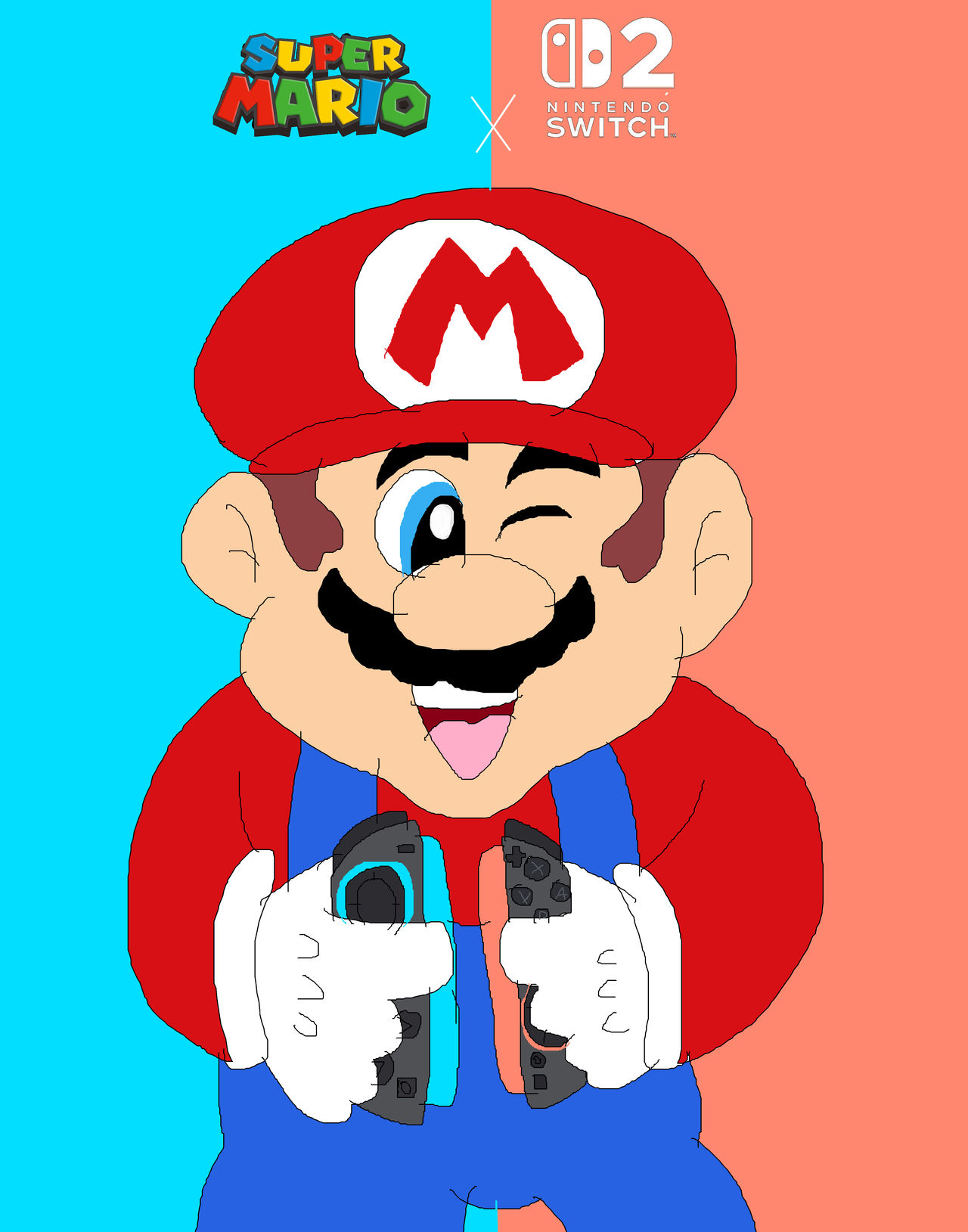 Switch 2 Mario Model Mario Nintendo Switch 2 by sergi1995 on DeviantArt