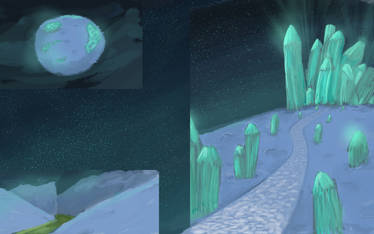 Crystal planet concept