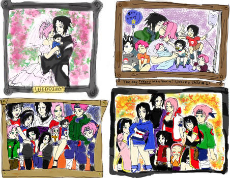 Uchiha Fam. Pic. frames