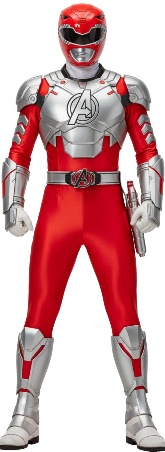 Red Hawk Red Ranger Red Ranger (As An Avenger) by RPman001 on DeviantArt