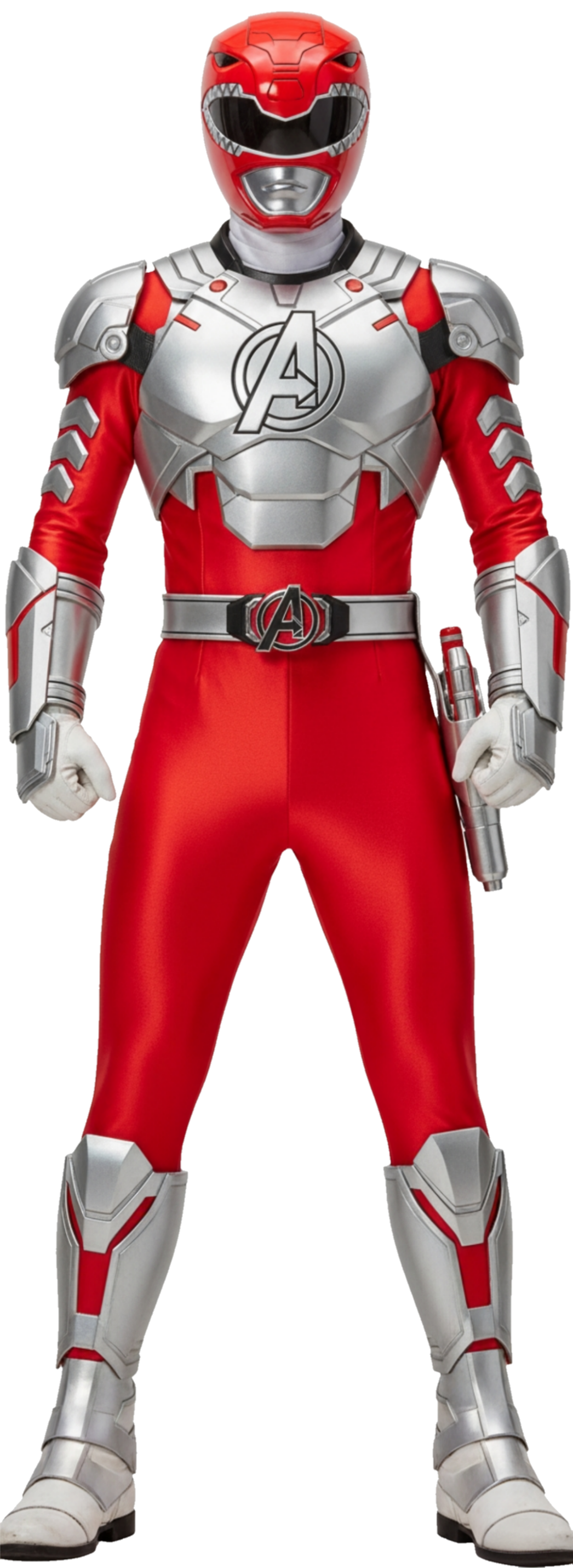 All Red Ranger Visors Red Ranger (As An Avenger) by RPman001 on DeviantArt