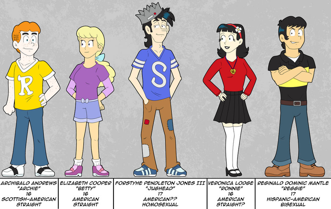 Archie: Main Gang by WerewolfMonkey on DeviantArt