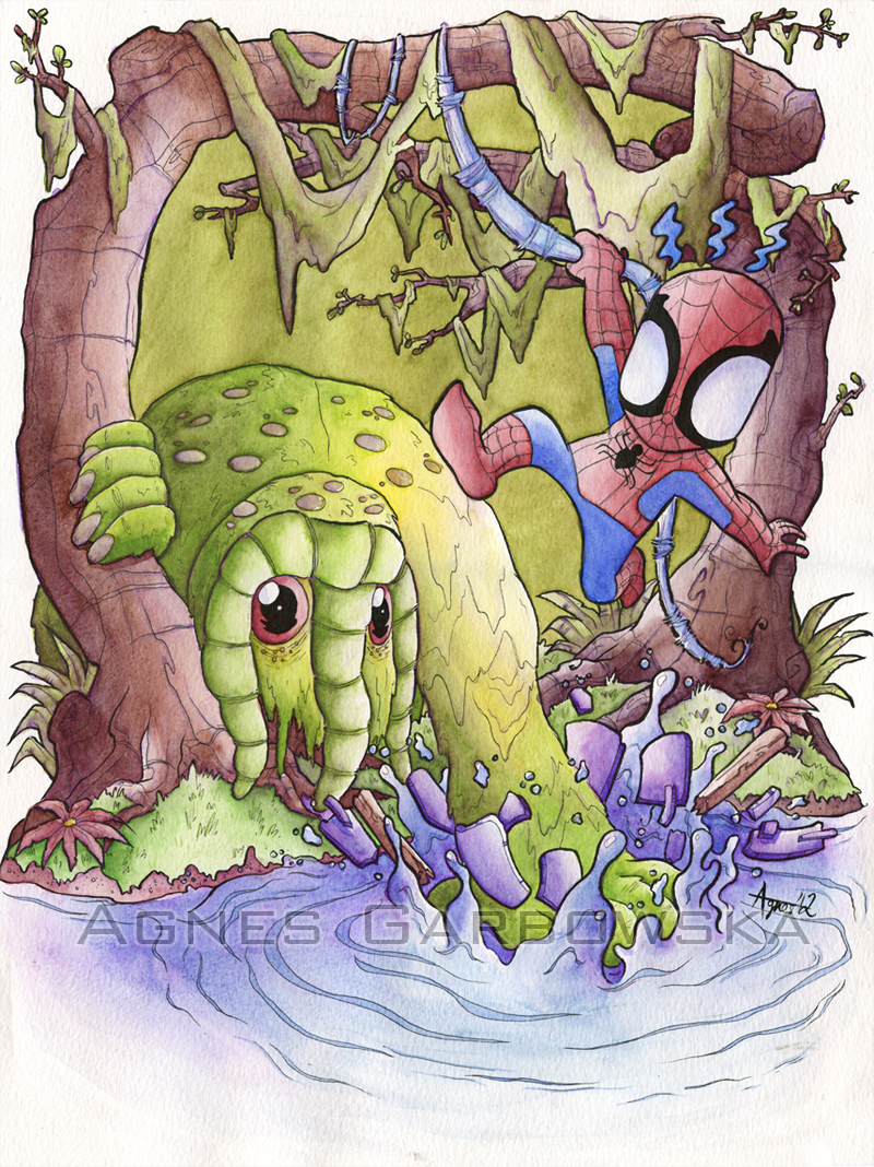 SpiderMan ManThing